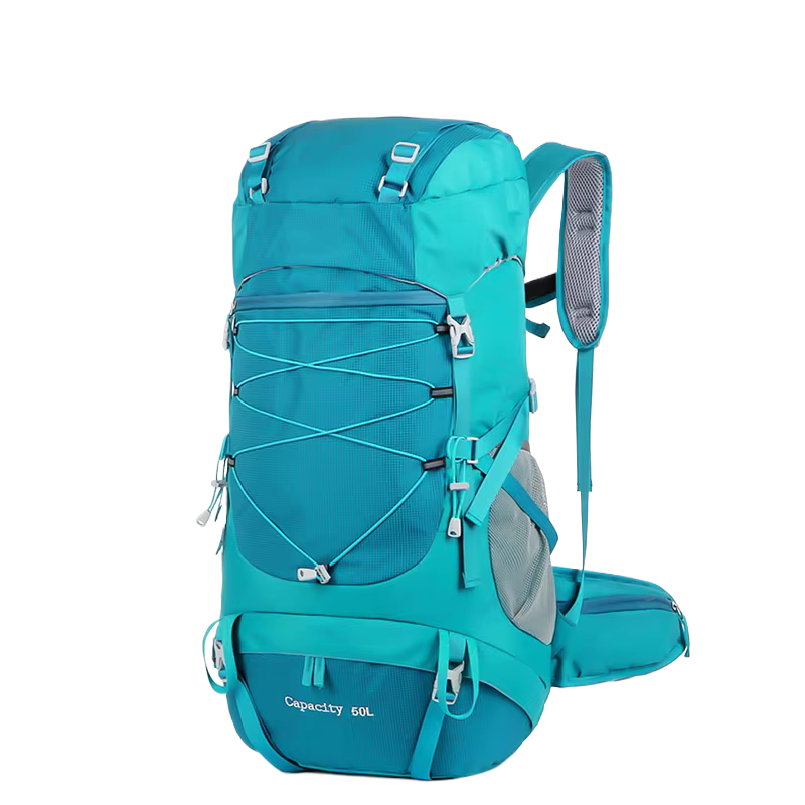 Rain Cover Backpack - 50L 하이킹 배낭 (레인커버 포함) 다기능