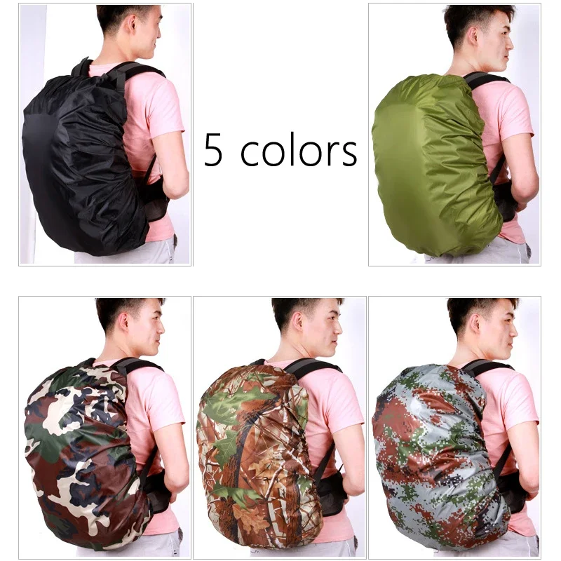 Rain Cover Backpack - 35L/60L 야외 캠핑 하이킹 등산 배낭