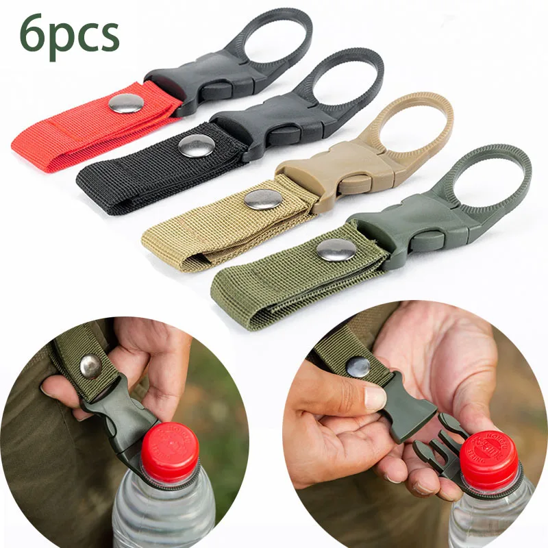 Rucksack Military Style - 6pcs 캠핑 웨빙 버클 후크 물병