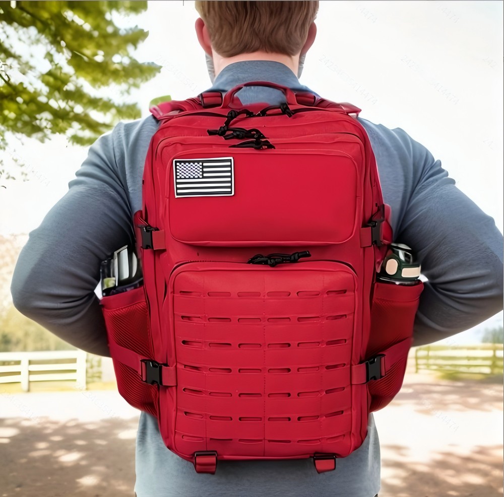 Rucksack Military Style - 25L/45L 전술 배낭 여성/남성용 레이저 컷