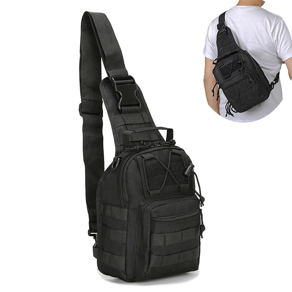 Sling Backpack Shoulder - 남성용 크로스바디 슬링 백팩 숄더 체스트