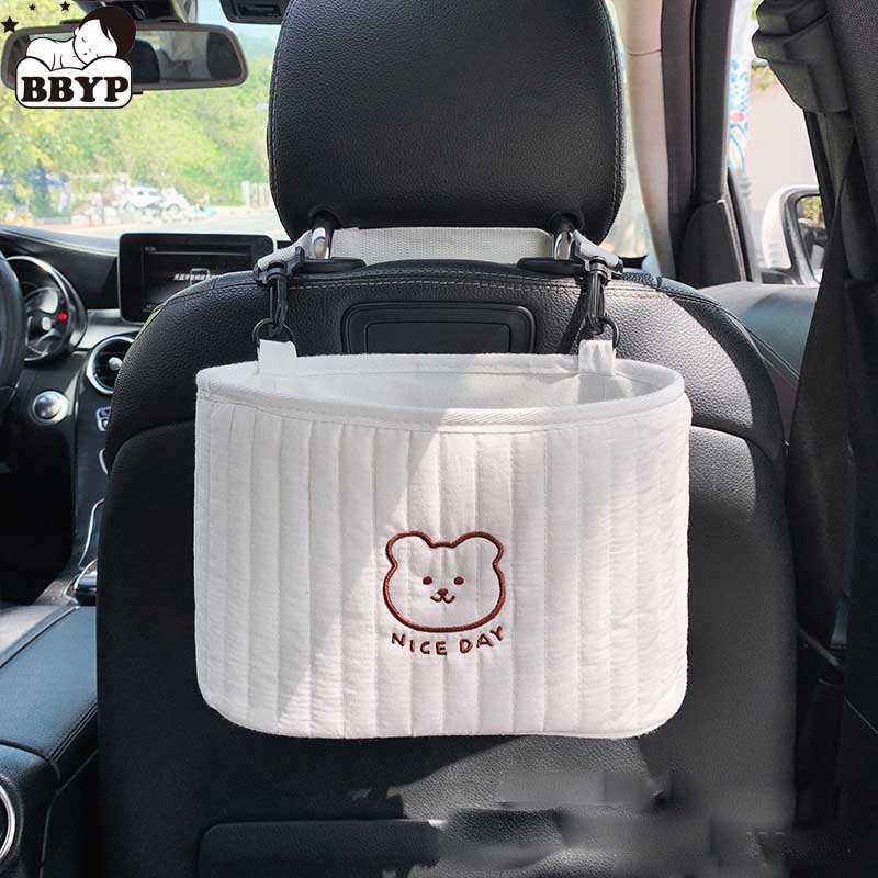 Backpack Diaper Bag - 2Pcs 자동차 좌석 뒤로 만화 곰