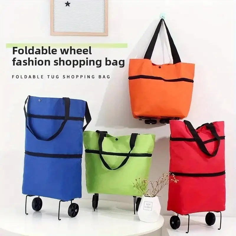 Foldable Backpack Small - 접이식 휴대용 바퀴 달린 쇼핑카트 |