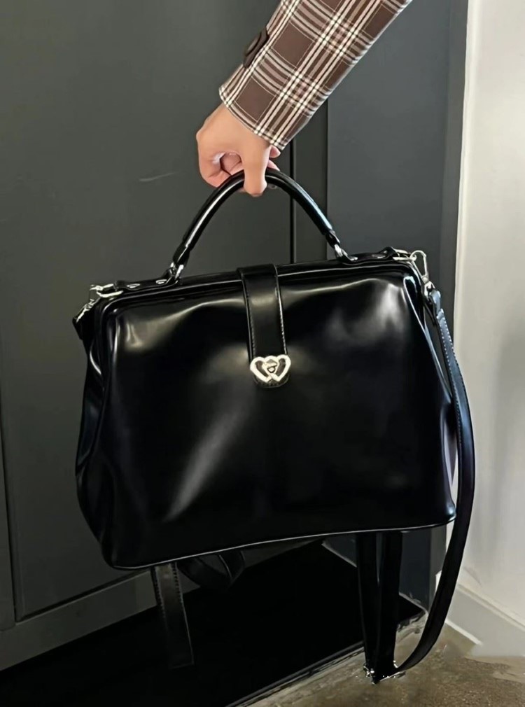 Leather Backpack Vintage - 빈티지 블랙 Y2k Mochila 여성 Pu