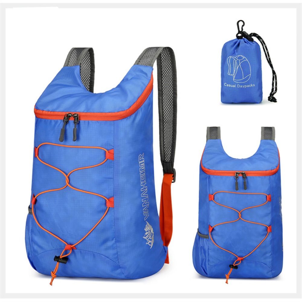 Hiking Backpack Waterproof - 접이식 스포츠 배낭 방수 나일론 패브릭