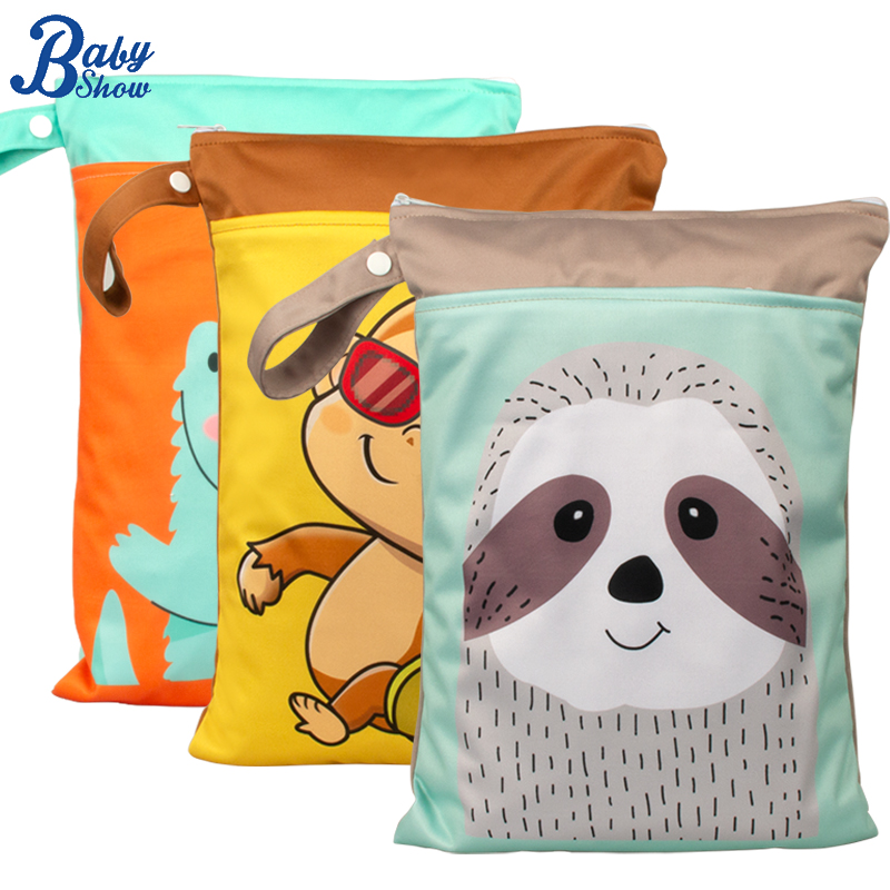 Backpack Diaper Bag - Babyshow 25x35cm 습식 건식 가방 디지털