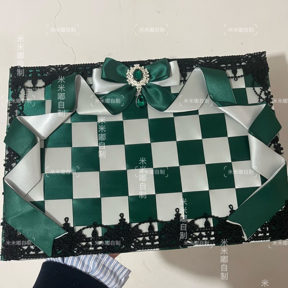 Backpack Insert Organizer - 수제 리본 보우 삽입 보드 B5