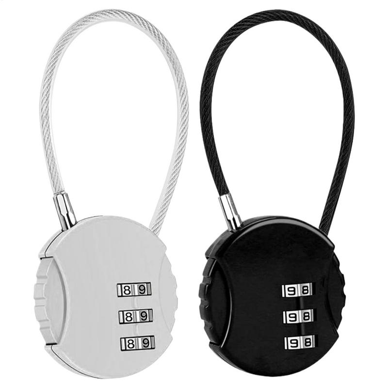 Backpack Lock Combo - 둥근 모양 수하물 콤보 잠금 장치