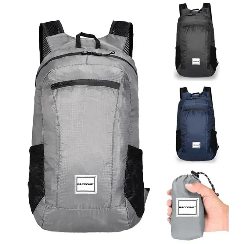 야외 하이킹 가방 20L 경량 휴대용 배낭 접이식 방수 - Foldable Backpack Small 리뷰 및 가격