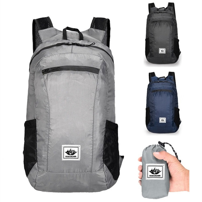 야외 하이킹 가방, 경량 휴대용 배낭, 접이식 방수,  - Foldable Backpack Small 리뷰 및 가격