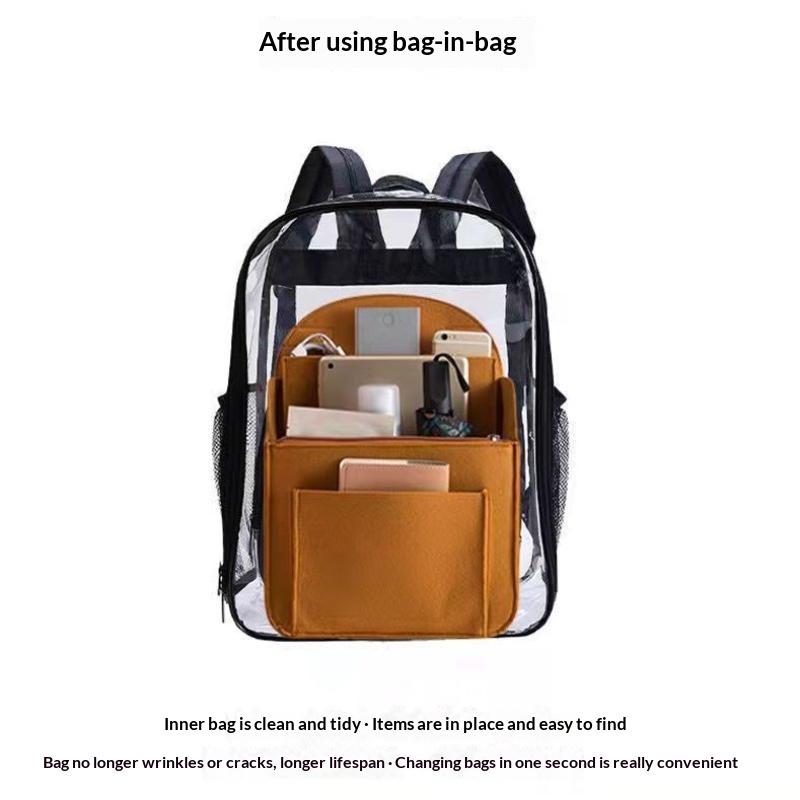 펠트 백팩 오거나이저 인서트 멀티 수납 가방 이너백 대 - Backpack Insert Organizer 리뷰 및 가격
