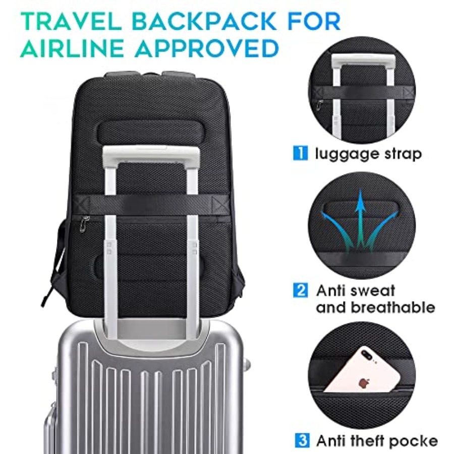 비즈니스 스마트 백팩 방수 15.6인치 노트북 백팩 U - Laptop Backpack 15.6 리뷰 및 가격