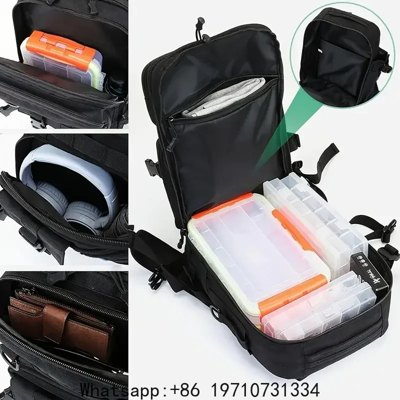 1000D 방수 백팩 태클 보관 가방, 야외 낚시, 사 - Sling Backpack Shoulder 리뷰 및 가격