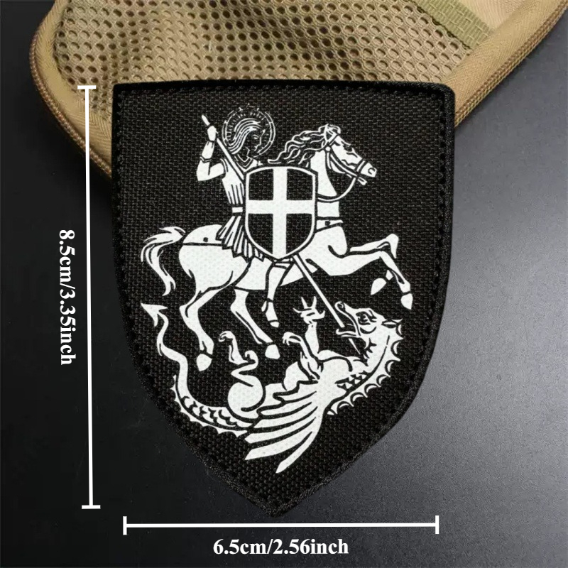 세인트 조지 프린트 패치 옷에 부착하는 전술 사기 증진 - Rucksack Military Style 리뷰 및 가격