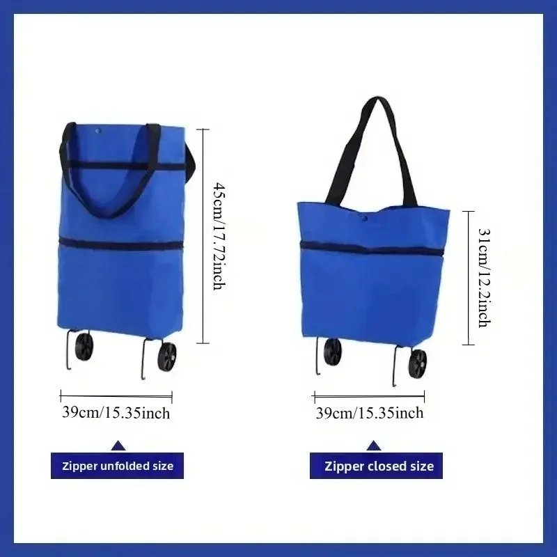접이식 휴대용 쇼핑 카트 바퀴 포함 가벼운 배낭형 손수 - Foldable Backpack Small 리뷰 및 가격