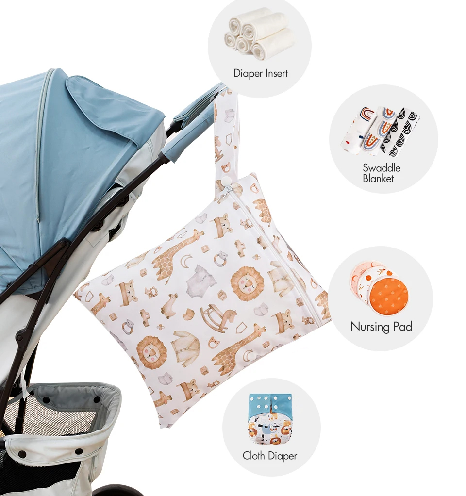 3PCS 여행 워시 화장품 가방 방수 기저귀 가방 휴대 - Backpack Diaper Bag 리뷰 및 가격