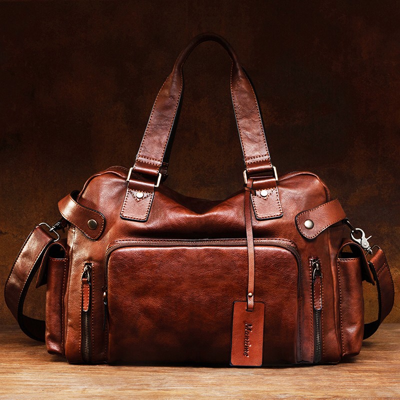 빈티지 식물성 무두질 가죽 지우개 남성용 가방, 캐주얼 - Leather Backpack Vintage 리뷰 및 가격