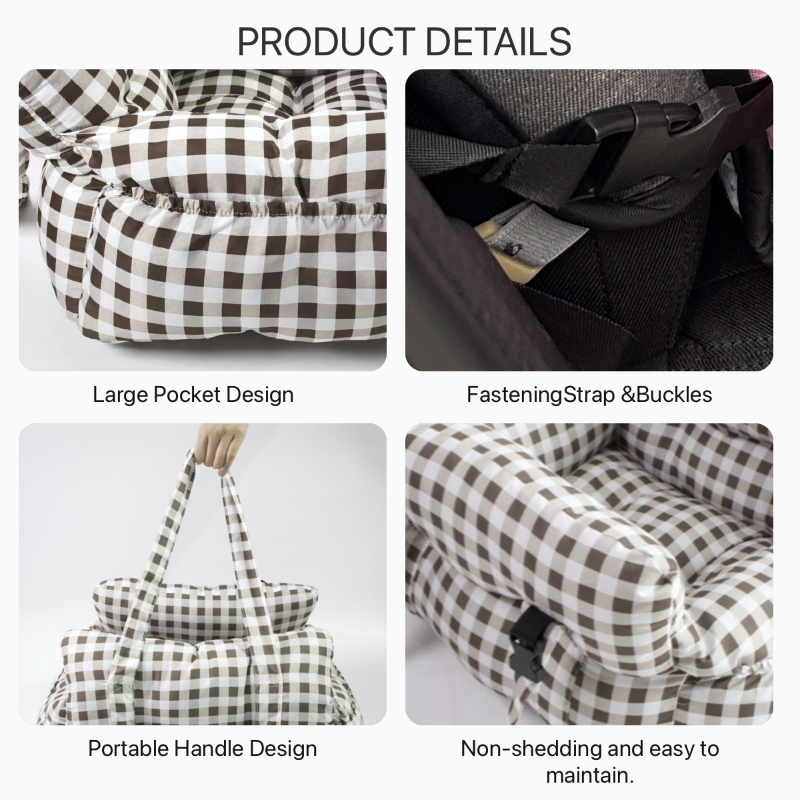 강아지 카시트 침대 다기능 애완동물 여행 백팩 침대 얇 - Foldable Backpack Small 리뷰 및 가격
