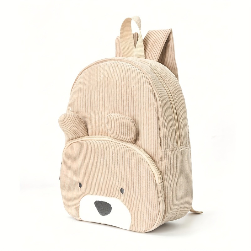 귀여운 곰돌이 코듀로이 초등학생 가방, 패셔너블한 캐주 - Canvas Backpack Casual 리뷰 및 가격