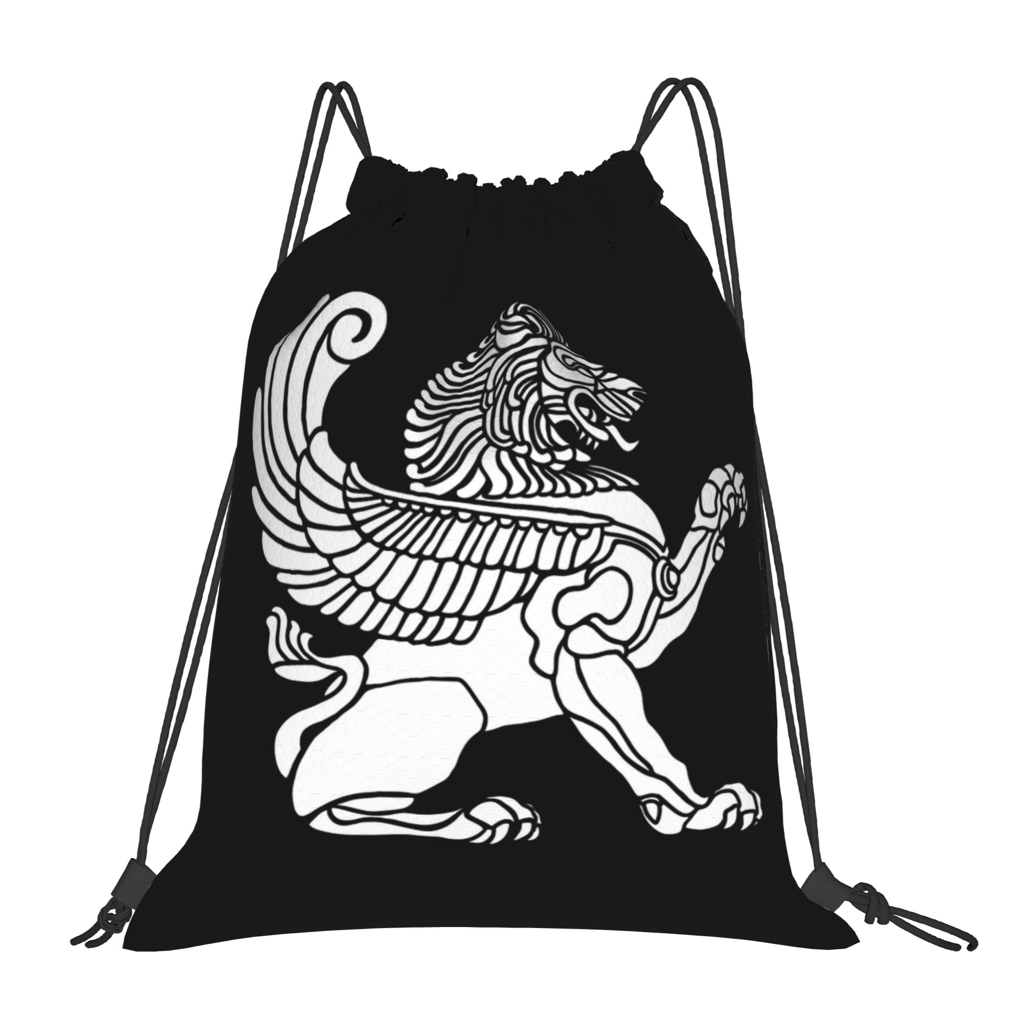 페르시아 사자 이란 이란 페르시아 상징주의 드로스트링  - Drawstring Gym Bag 리뷰 및 가격