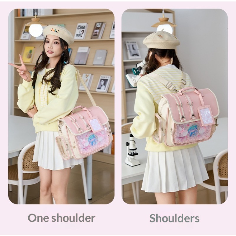 일본 학교 가방 청소년 소녀 휴대용 책가방 카와이 배낭 - Fashion Backpack Women 리뷰 및 가격