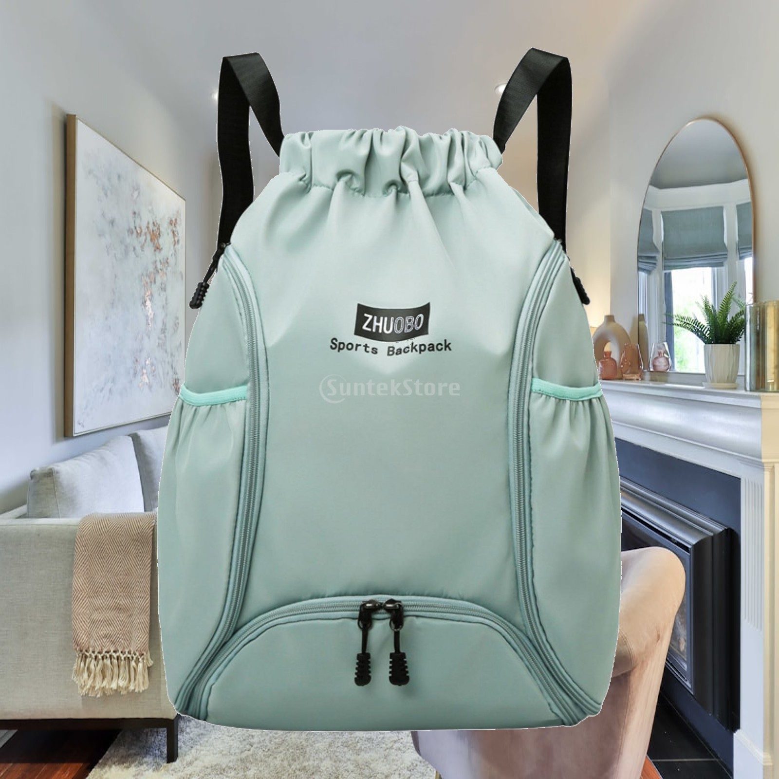 조절 가능한 어깨끈이 있는 드로스트링 농구 배낭 가방, - Drawstring Gym Bag 리뷰 및 가격