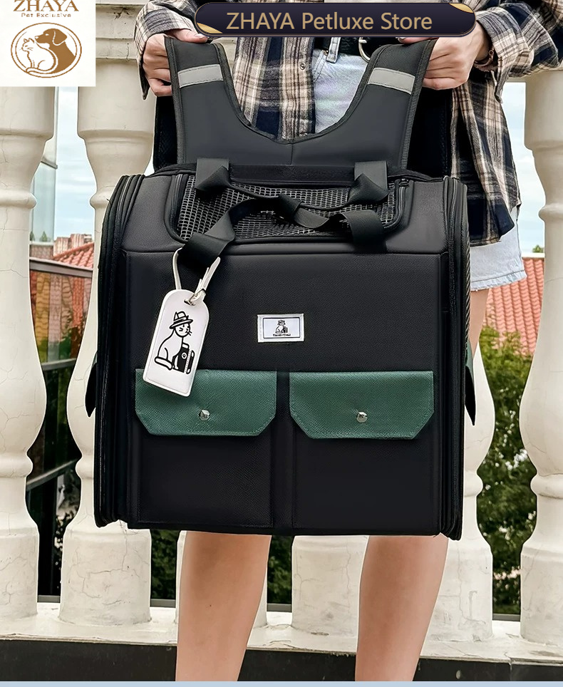 ZHAYA 대형 고양이 캐리어 백팩, 메인 쿤 고양이와 - Foldable Backpack Small 리뷰 및 가격