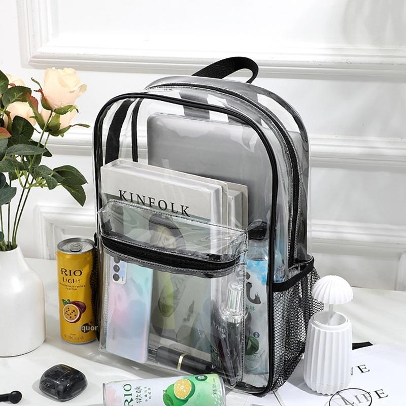 뜨거운 판매 투명 PVC 야외 스포츠 피트니스 배낭 캐 - Canvas Backpack Casual 리뷰 및 가격
