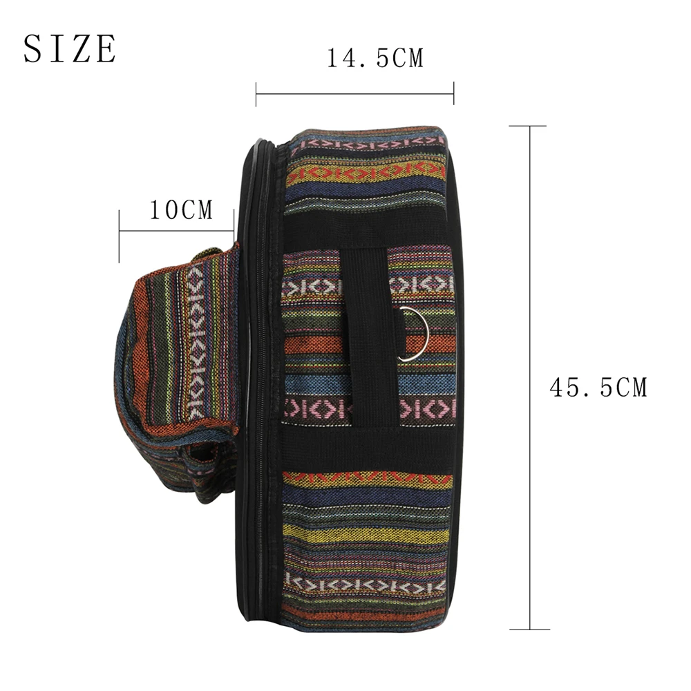 에스닉 스타일 스네어 드럼 공연 가방, 밀리터리 드럼  - Rucksack Military Style 리뷰 및 가격