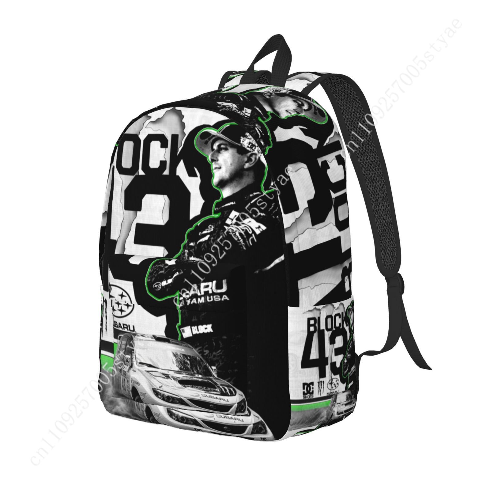 Ken Block 43 맞춤형 캔버스 경량 배낭 패션  - Fashion Backpack Women 리뷰 및 가격