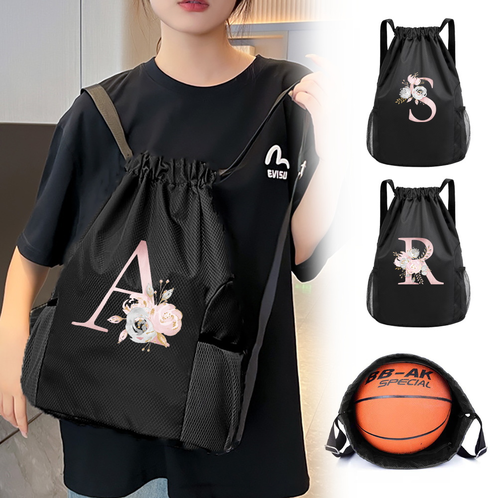 검정색 드로스트링 가방, 체육관 배낭, 방수 옥스포드  - Drawstring Gym Bag 리뷰 및 가격