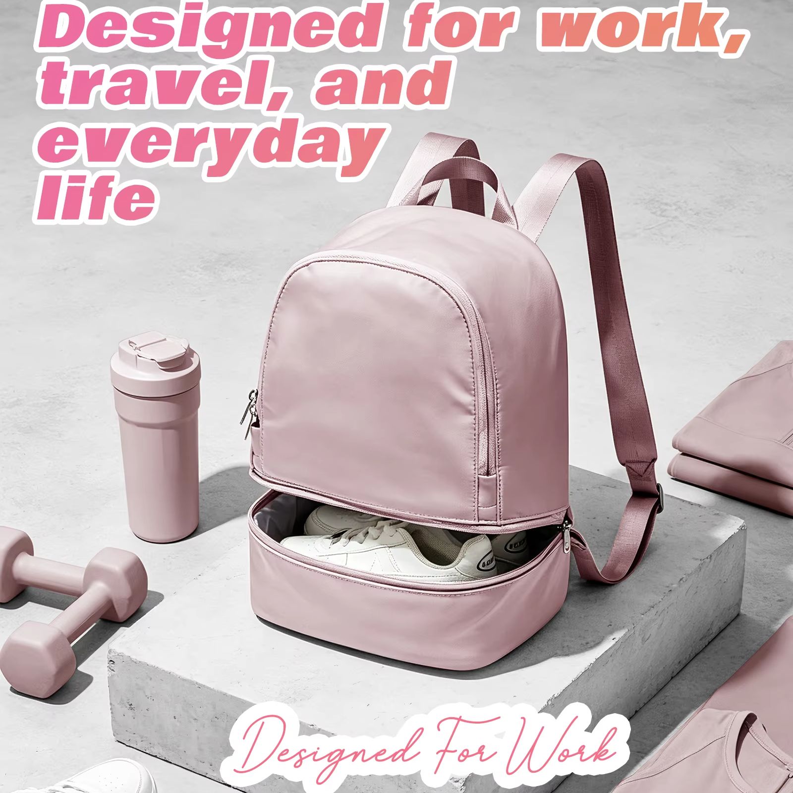 여성용 가방, 신발 수납공간이 있는 소형 스포츠 백팩, - Fashion Backpack Women 리뷰 및 가격