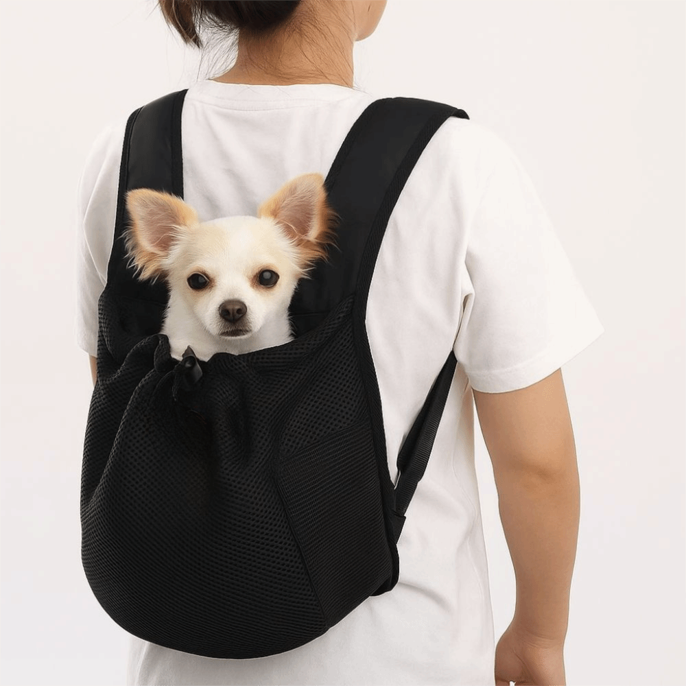 휴대용 통기성 애완동물 가슴 어깨 가방 조절 가능 접이 - Foldable Backpack Small 리뷰 및 가격