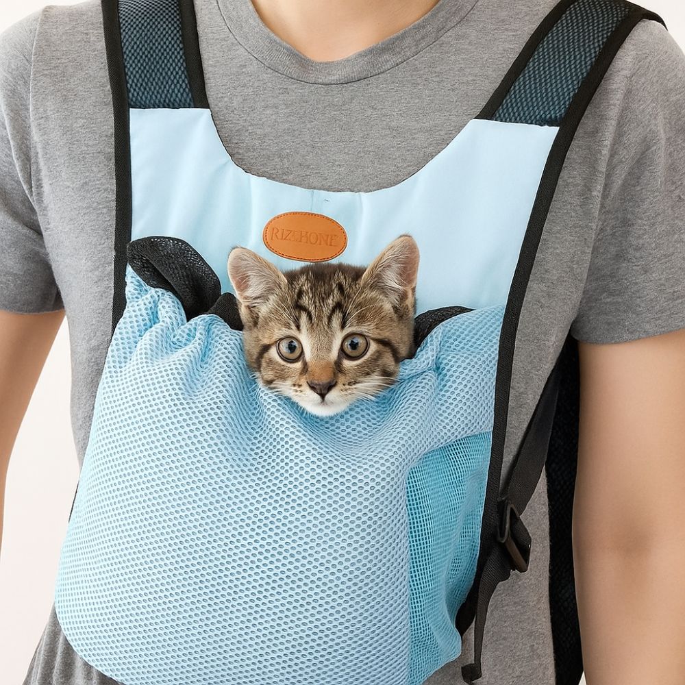 휴대용 통기성 애완동물 가슴 어깨 가방 조절 가능 접이 - Foldable Backpack Small 리뷰 및 가격