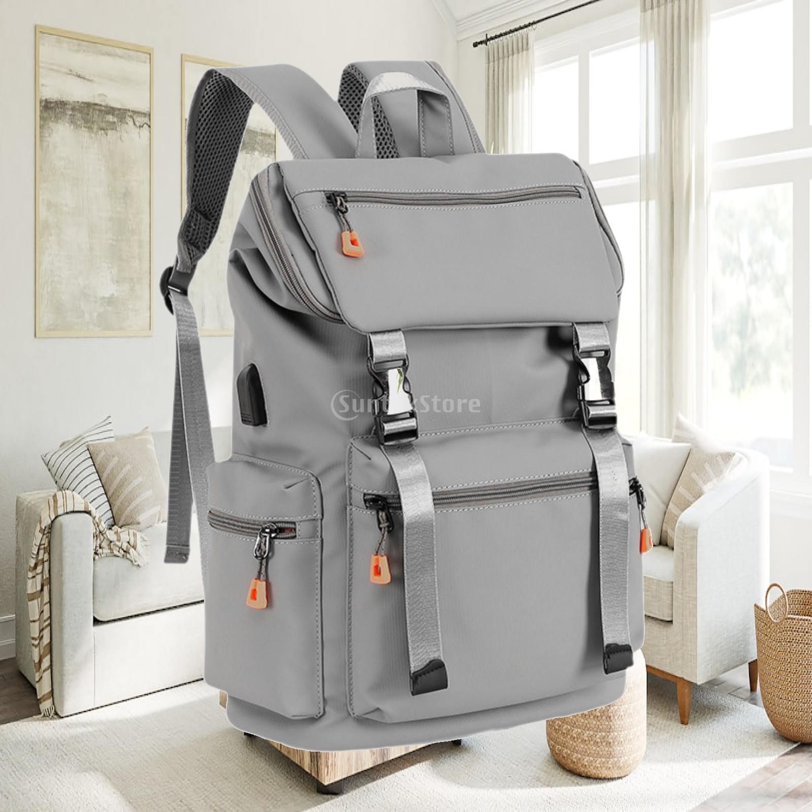 캐주얼 배낭 정리함 휴대용 가방 포켓 세련된 조절 가능 - Fashion Backpack Women 리뷰 및 가격