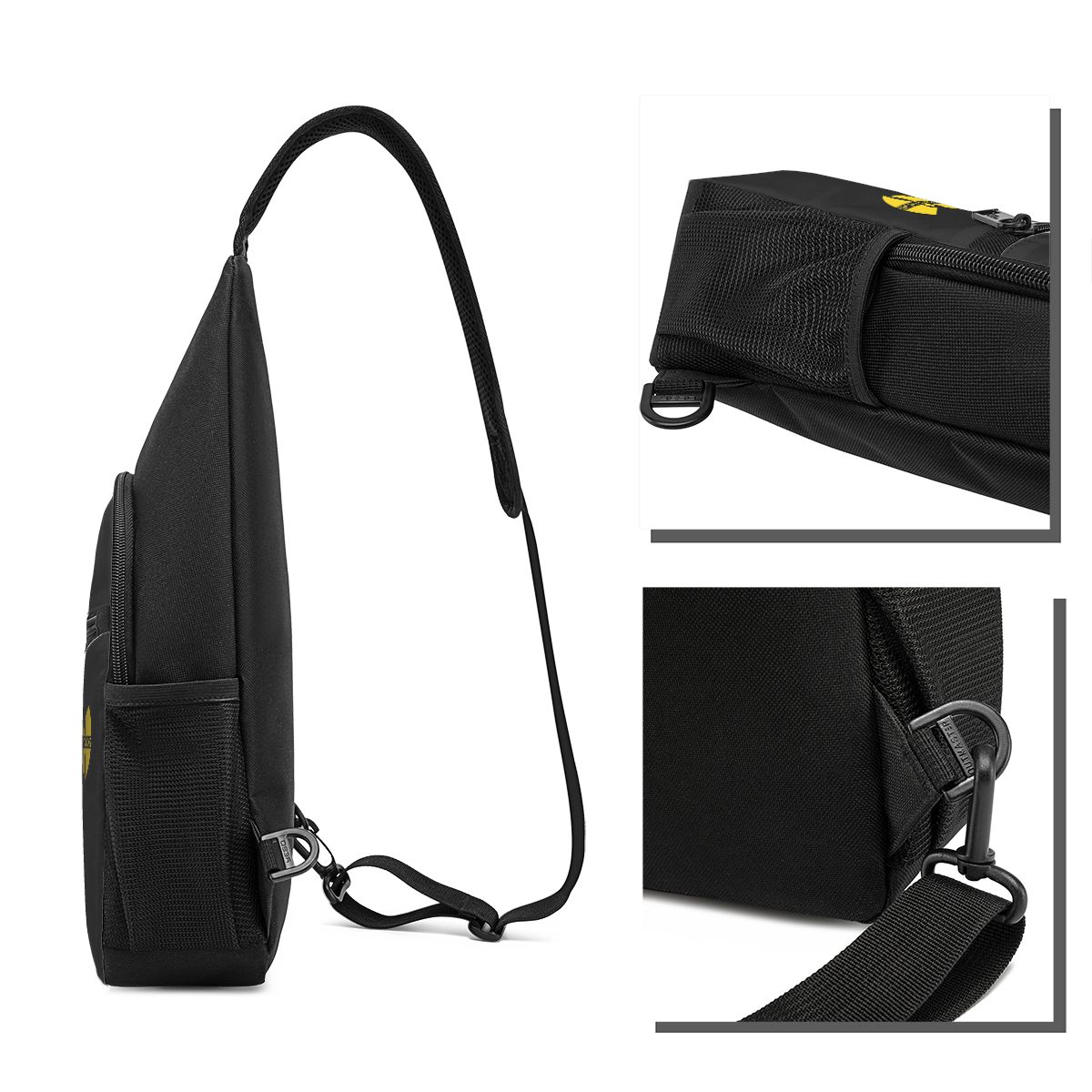 우탕 클랜 프린트 체스트 백 남성 슬링 크로스바디 백팩 - Sling Backpack Shoulder 리뷰 및 가격