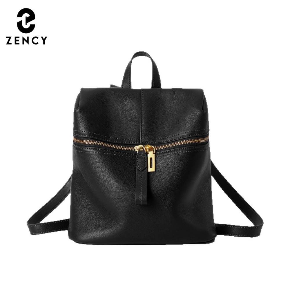 Zency 여성 정품 가죽 배낭 배낭 멀티 포켓 데일리 - Leather Backpack Vintage 리뷰 및 가격