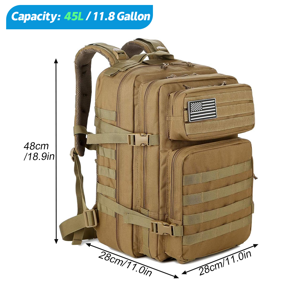 남성용 45L 전술 배낭 하이랜드 어썰트 대형 육군 가 - Rucksack Military Style 리뷰 및 가격