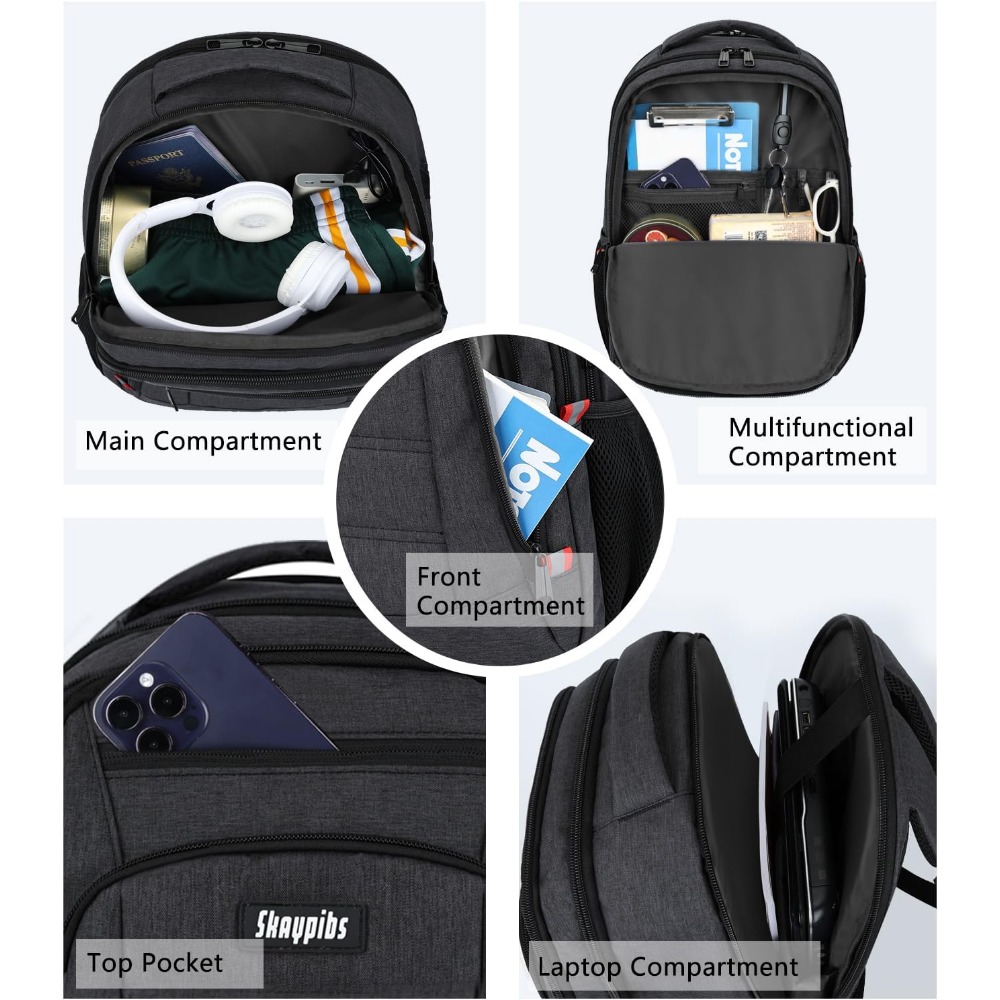 십대 및 여행용 남성용 학교 백팩, 강화된 스트랩이 있 - Laptop Backpack 15.6 리뷰 및 가격