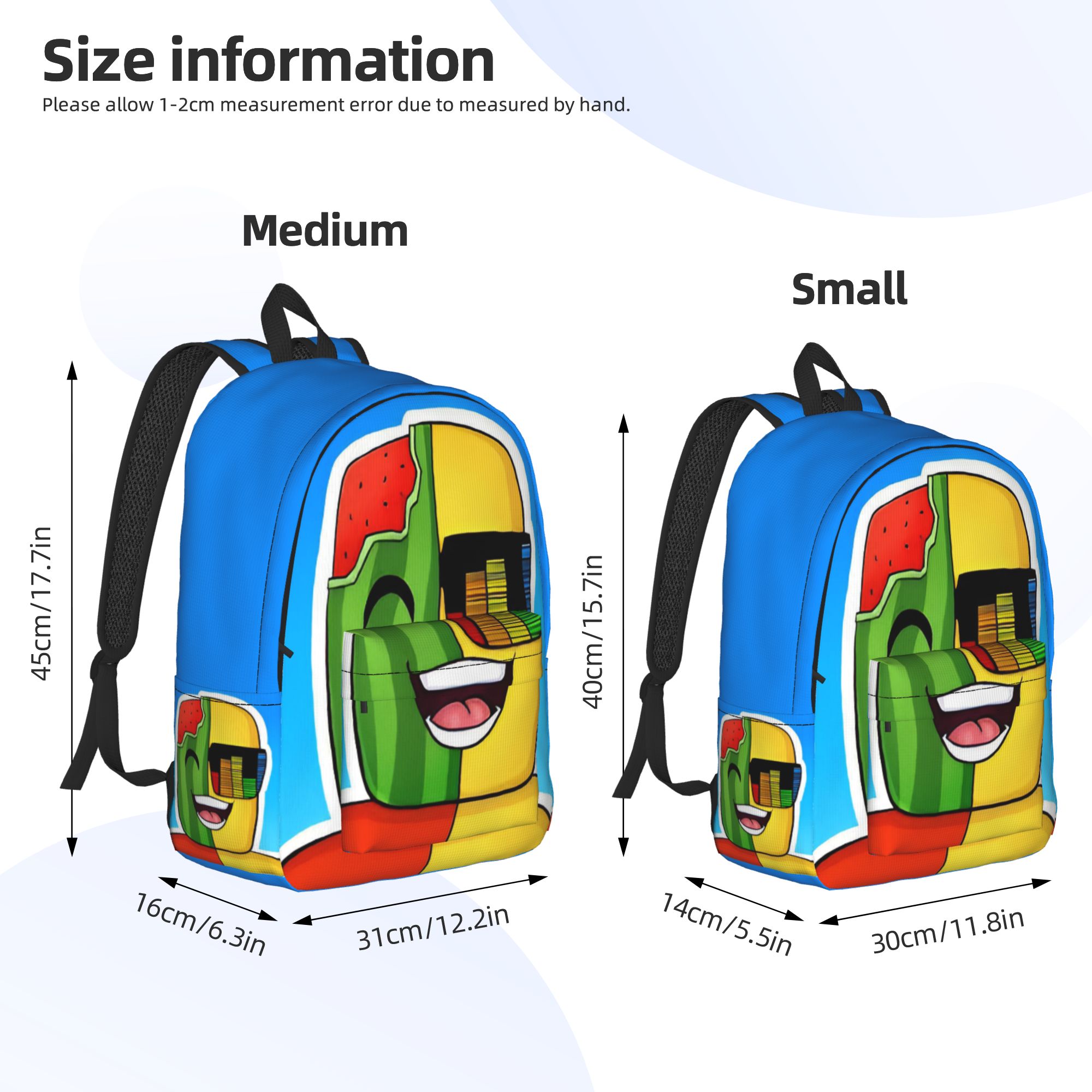 써니 앤 멜론 백팩 남성용 여성용 캐주얼 고등학교 작업 - Canvas Backpack Casual 리뷰 및 가격